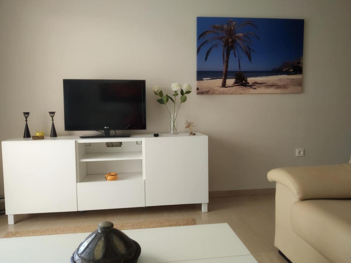 Ferienwohnung Sotavento 1ª Linea De Playa Roquetas de Mar Exterior foto